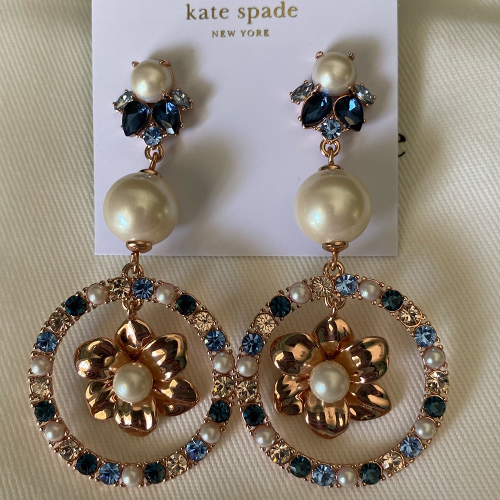 ♠️ Kate Spade Multi Garden Triple Earrings ♠️